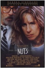NUTS Movie POSTER 27x40 Barbra Streisand Richard Dreyfuss Maureen Stapleton Karl