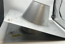 Security Chimneys Intl Ltd Secure Vent Firestop 4" Vent Roof Kit System UACZI