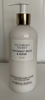 1 Victoria's Secret Coconut Milk & Rose Calm Moisturizing Hand Lotion ~ 9.5 Oz