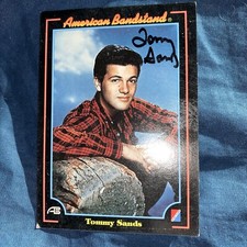 Tommy Sands #34 signed autograph auto 1993 American Bandstand Trading Card