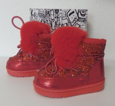 Rock and Joy Winterboots in Rot - 21