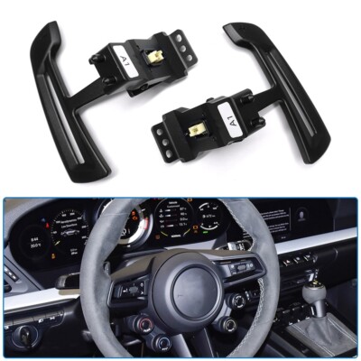 For Porsche 911 991 GT3 RS GTS Carrera 4S Alloy Magnetic Paddle Shifters