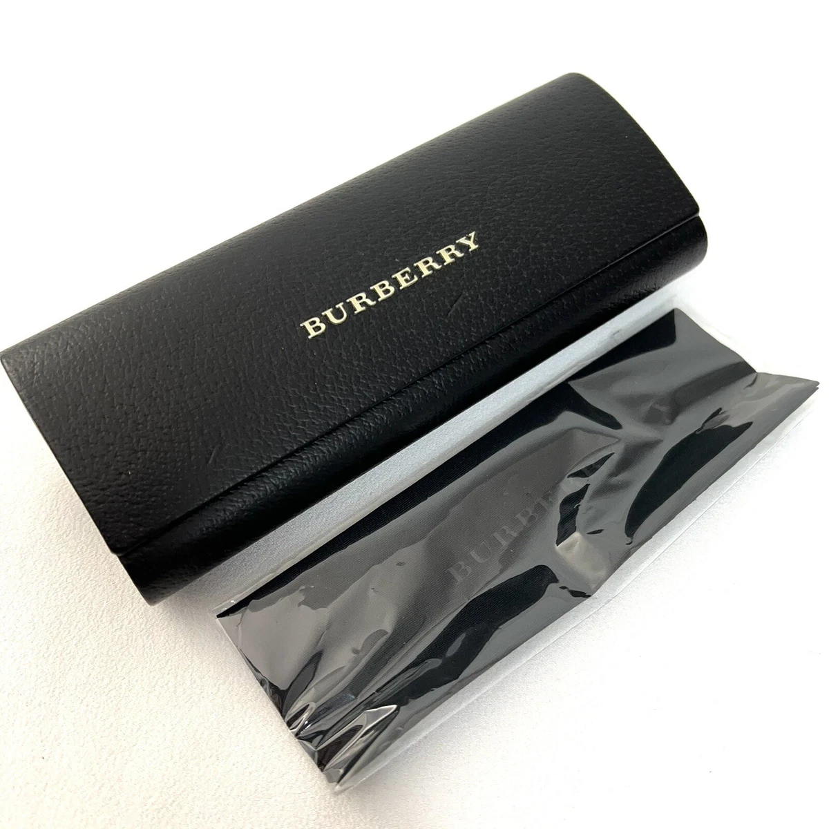 Burberry Black Eyeglasses/Sunglasses Clam Shell Hard Case Original Authentic Burberry Eyeglass Clamshells for sale | eBay main image 4