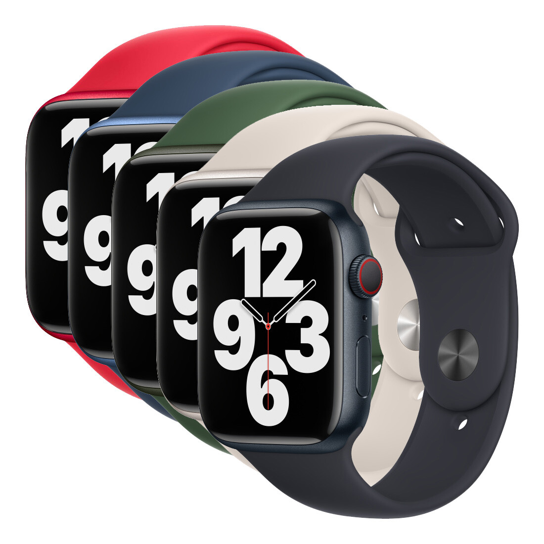 Apple Watch Series 7 45mm (GPS + Cellular) Aluminum - Good | eBay