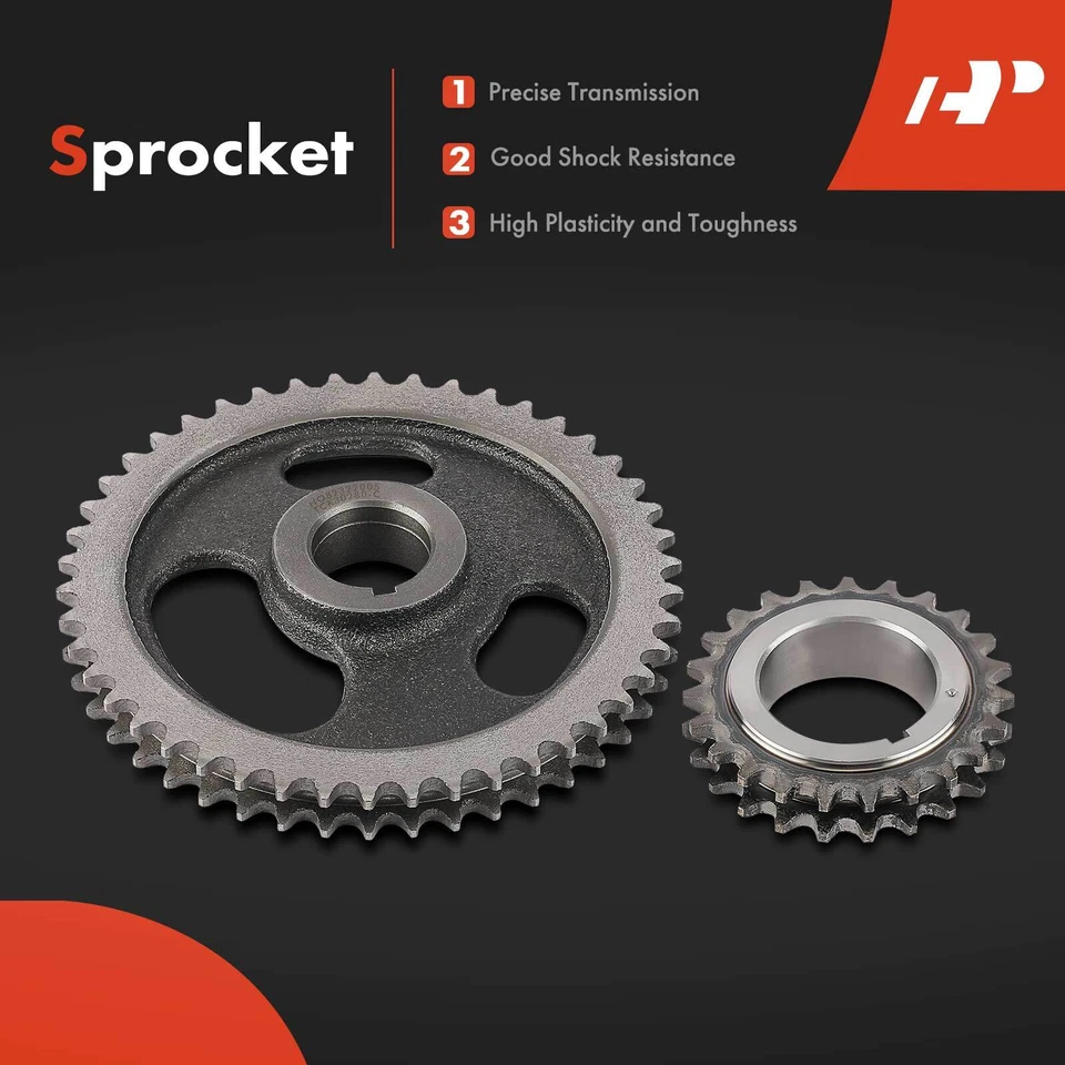 3 件发动机定时链套件适用于克莱斯勒 New Yorker 1978 - 1982 Plymouth Valiant — 第 4/4 张图片