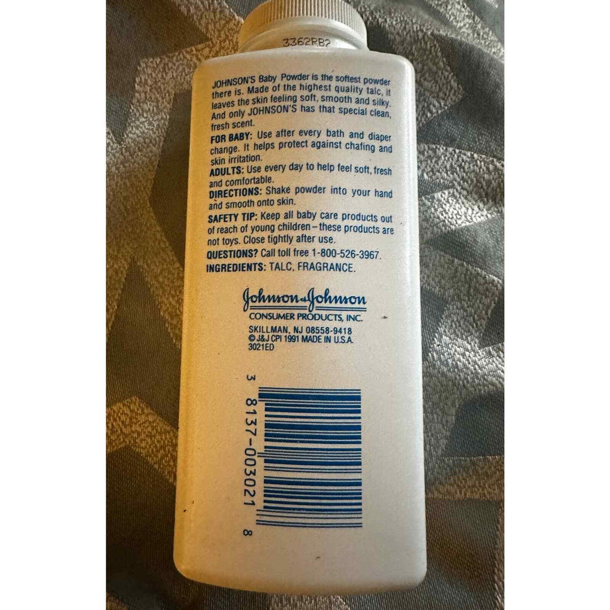 Johnson Johnson Baby Powder Oz NOT SEALED