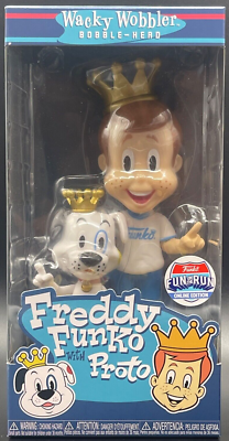 Wacky Wobbler Bobble Head- Freddy Funko w/ Proto - Funko 25th Fun
