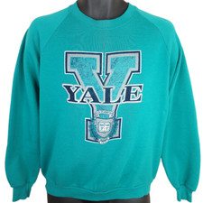 Vintage Yale University Bulldogs Sweatshirt Mens Size Small 80s Ivy League USA