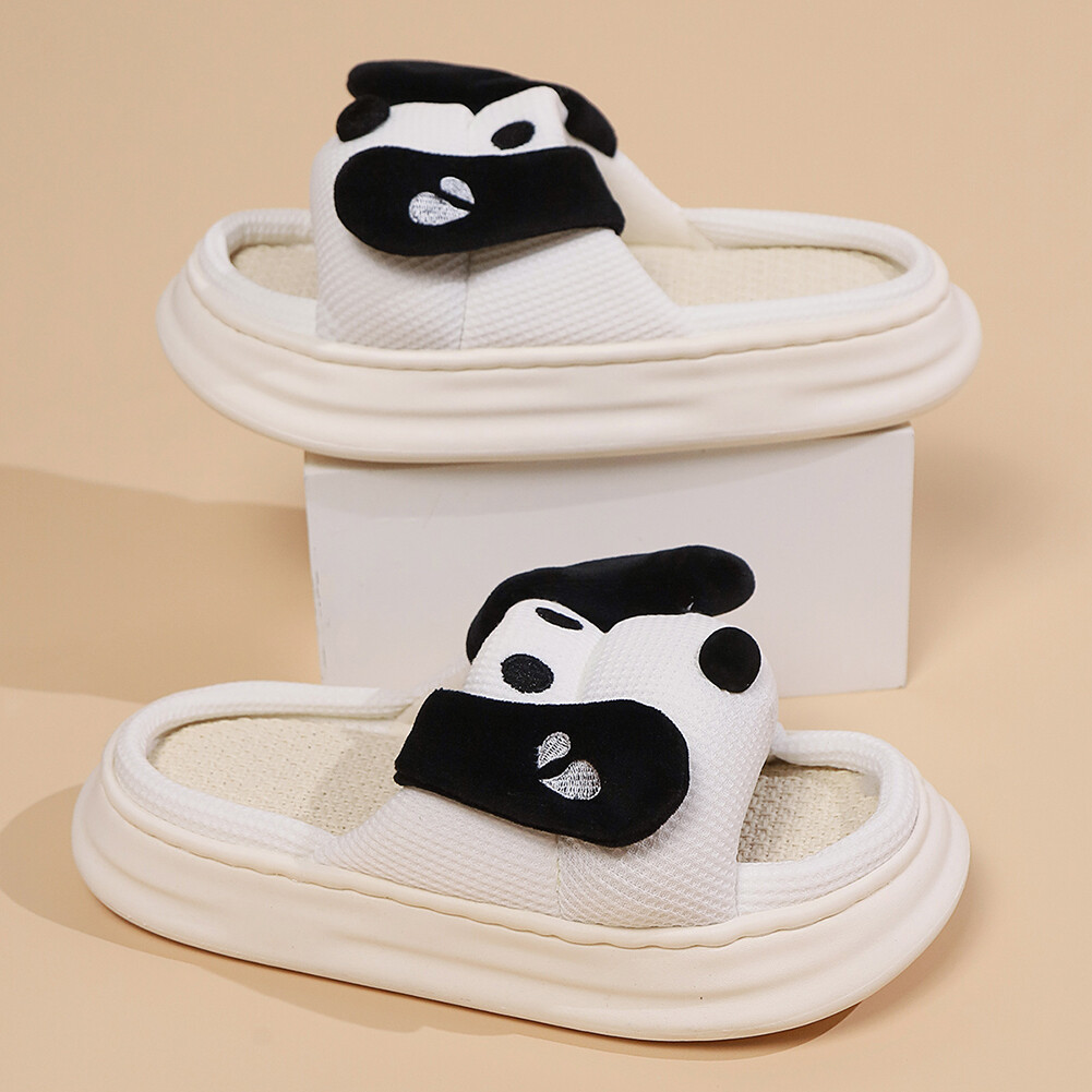 APL Pantofole da donna utili in peluche cucciolo simpatiche pantofole per cani antiscivolo per interno esterno