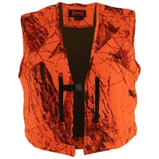 Gamehide Men's Big Game Hunting Blaze Orange Windproof and Water Resistant Vest