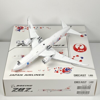 1:400 JC Wings Japan Airlines Boeing 787-8 Airplane Diecast