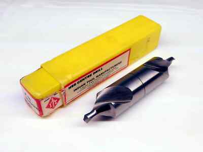 NEW DAGGER HSS-E #18 CENTER DRILL BIT 1/4 O.D. 60 DEGREE COUNTERSINK 3 1/2 OAL