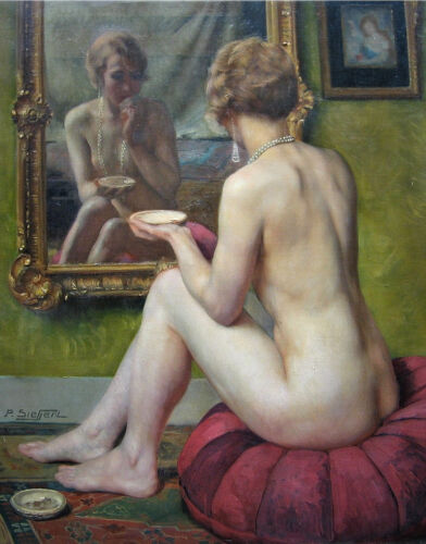 Erotic art Nude Sexy Canvas 30x42 Passion of Love Collection ER653 - Bild 1 von 2
