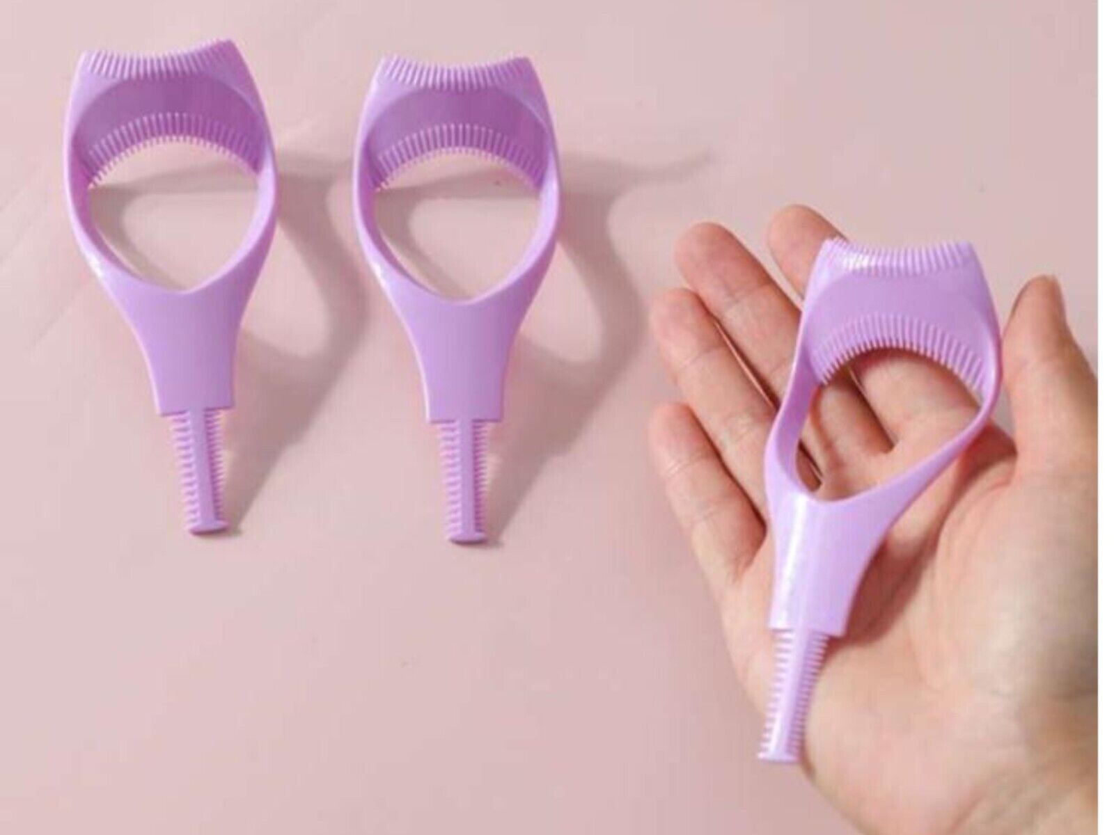 NEW Eyelash Brush Curler Mascara Guard 1PC Applicator Tool Stencil Shield UK eBay