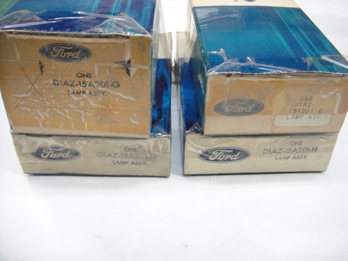 NOS Ford 1971 72 Galaxie LTD Custom Country Squire Body Side Marker Lamp RED pr - Picture 8 of 8