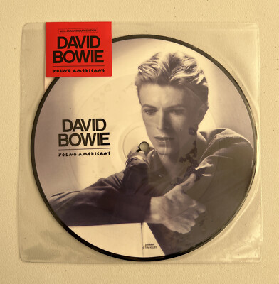 DAVID BOWIE Young Americans 7'' UK RARE LTD ED PICTURE DISC Still Sealed MINT