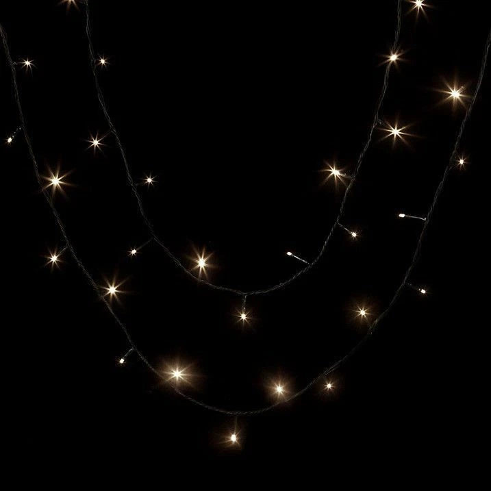 Seguro bajo Voltaje Blanco Cálido Navidad Fairy Luces 30M+ 10M 300 LED Exterior - Imagen 3 de 4