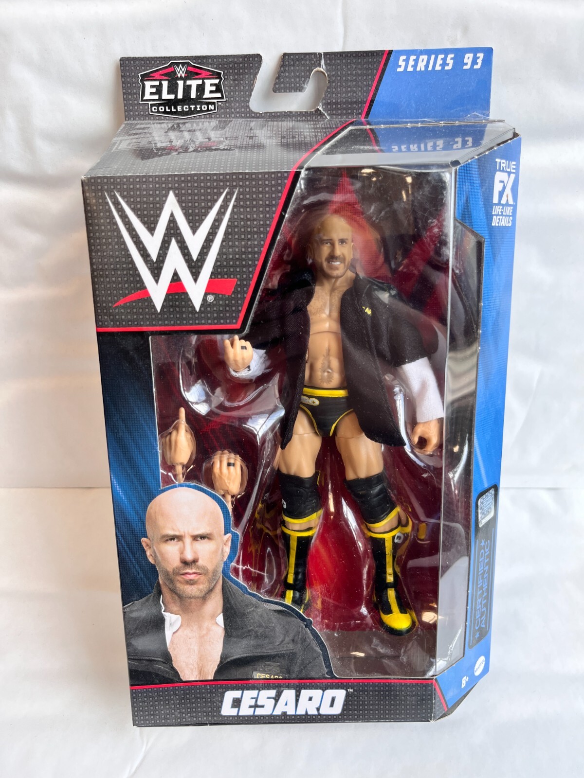 BNIB WWE CESARO MATTEL ELITE COLLECTION SERIES 93 WRESTLING TOY ACTION FIGURE