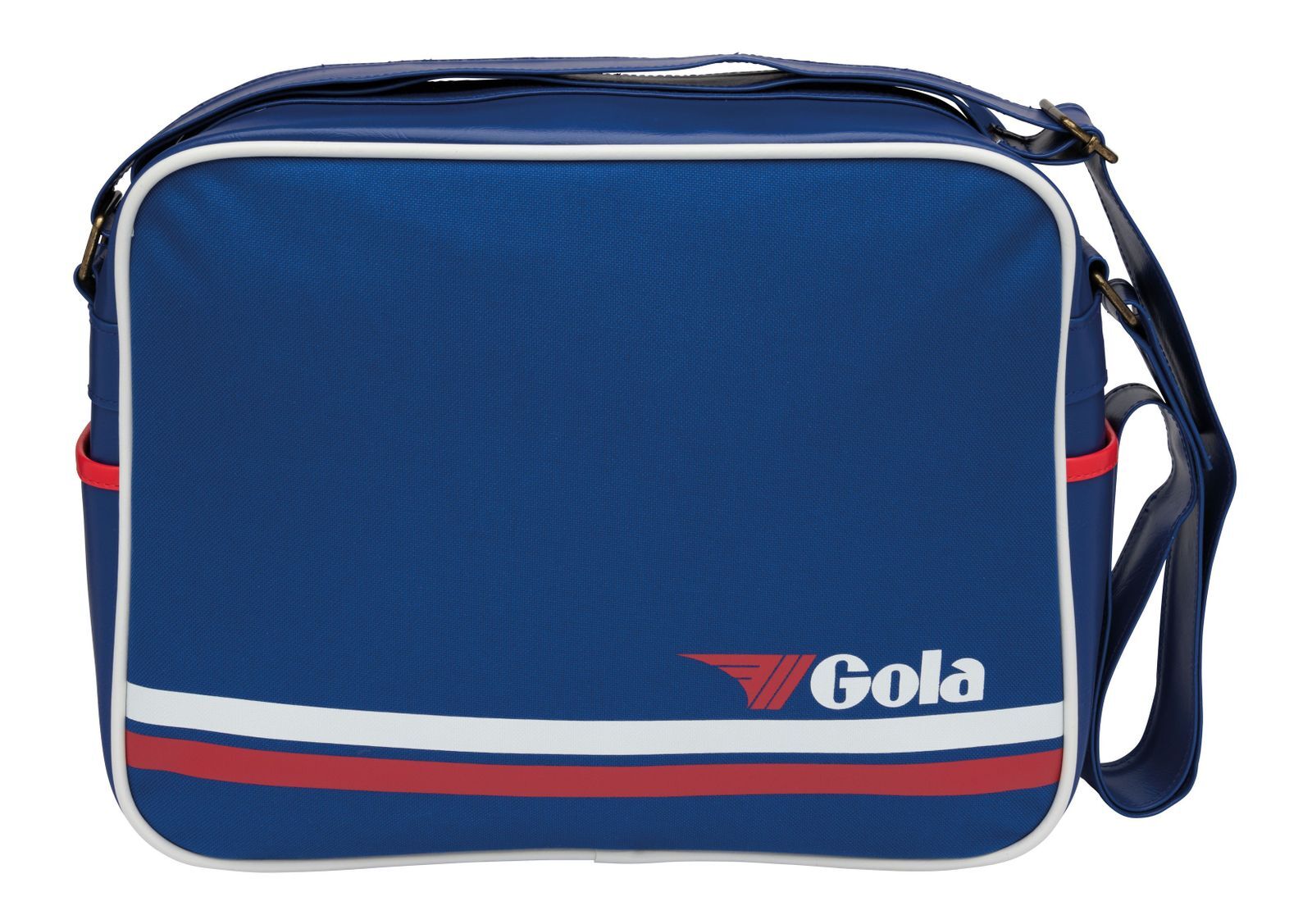 Gola Unisex Blue 'Redford Strip' Messenger Bag In - Image 2