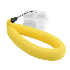 Yellow Waterproof Camera Float Strap for Underwater Camera  Case