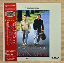 RAIN MAN Laserdisc JAPAN 2LD w/OBI NJL-99694 Dustin Hoffman, Tom Cruise