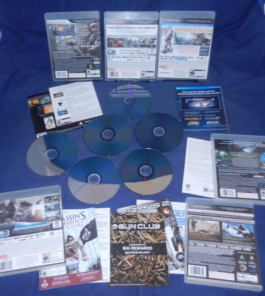 PS3; Killzone 2 & 3, Splinter Cell Blacklist, Call of Duty 4 MW, Medal of Honor+ - Image 2 of 4