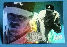 1995 FLEER ULTRA DIAMOND PRODUCERS INSERT #5 GREG MADDUX BRAVES BASEBALL CARD 