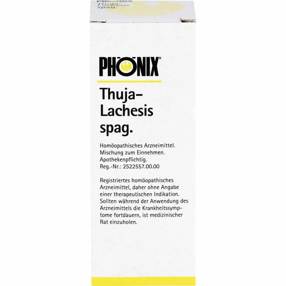 PHÖNIX LABORATORIUM GMBH PHÖNIX THUJA lachesis spag.Mischung 100 ml PZN04223895