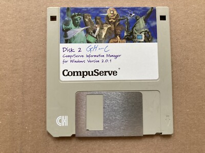 Compuserve Information Manager für Windows Version 2.0.1 Disk 2