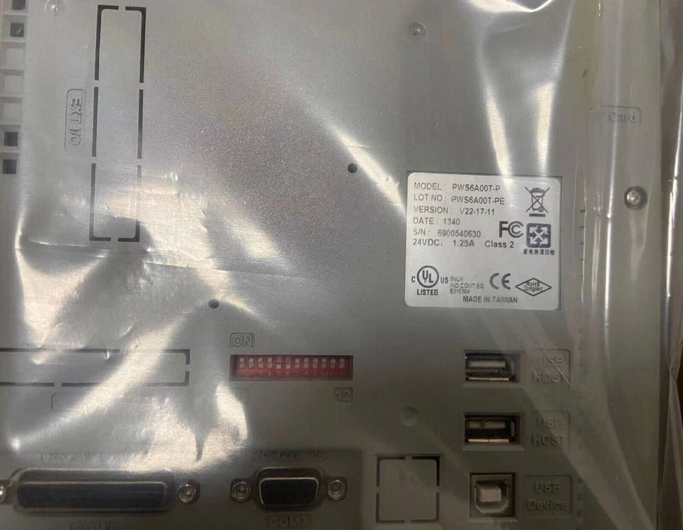 Hitech PWS6A00T-P HMI Touch Screen 1PC New PWS6A00TP Expedited Shipping - Image 2 of 4