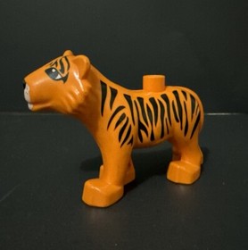 LEGO Duplo My First Circus 10504 Discontinued Replacement Part Figure Lion Tiger