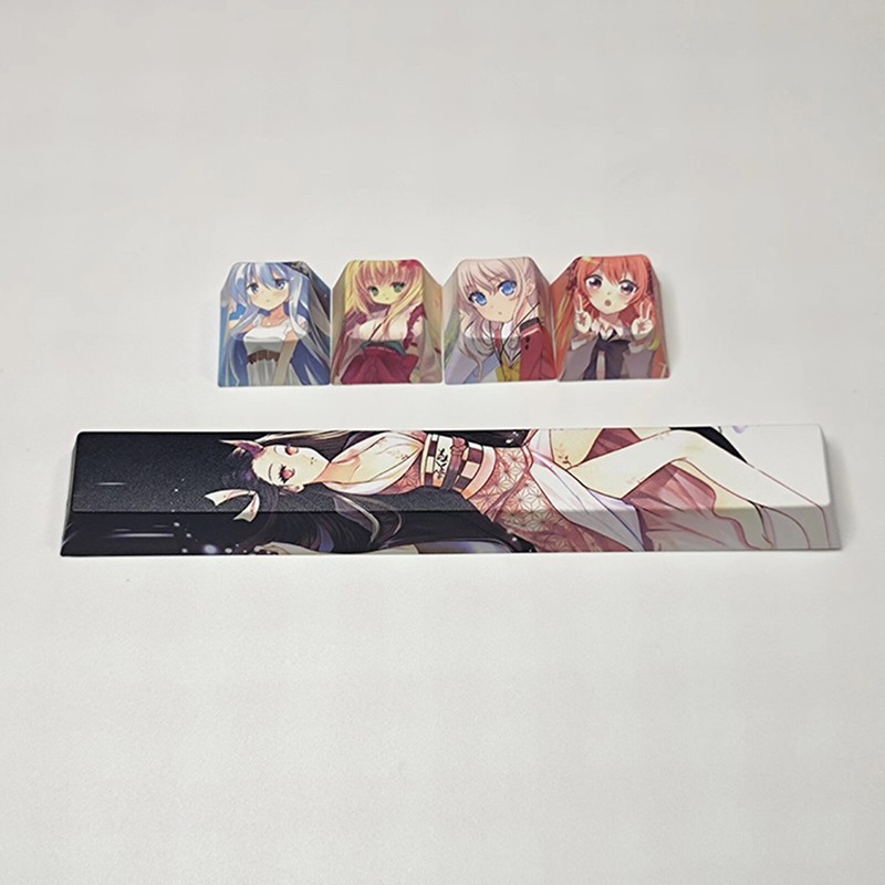 5-key Thermal Sublimation Mechanical Keyboard Keycaps