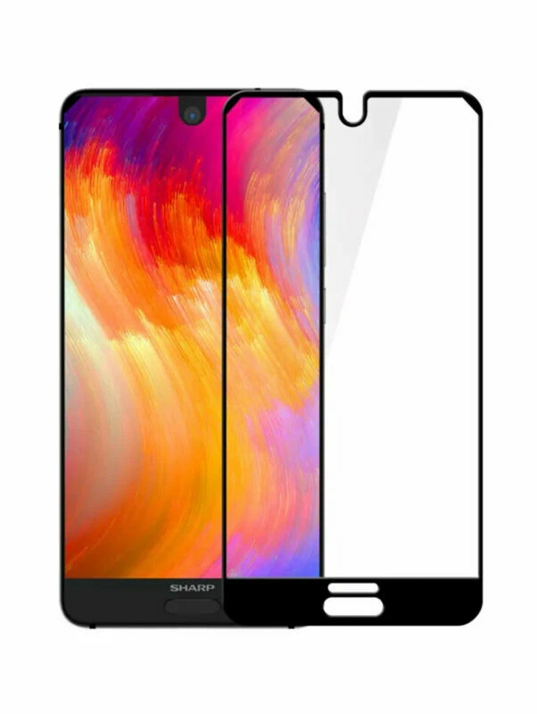 9H 2.5D Full Cover Tempered Glass Screen Protector For Sharp Aquos S2 S3 - Image 2 of 4