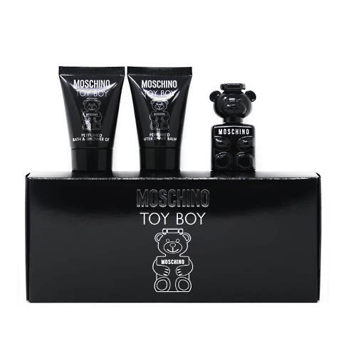 Moschino Toy Boy Mini 3pc Gift Set 0.17 EDP Cologne + Shower Gel