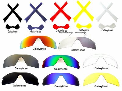 Galaxy Replacement Lenses For Oakley Radar Sunglasses Multi-Color Polarized