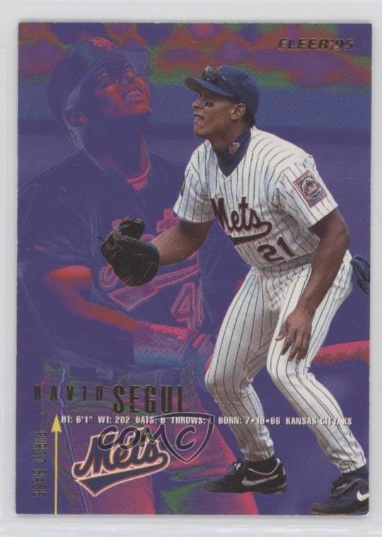 1995 Fleer David Segui #381 02gz