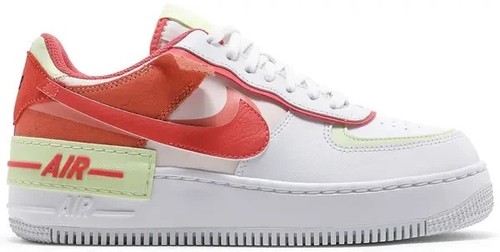 ナイキ レディース スニーカー Nike Women's Air Force 1 Shadow Shoes - White/Peach Cream W Nike Air Force 1 Shadow “White/Peach Cream” (US Women's 9