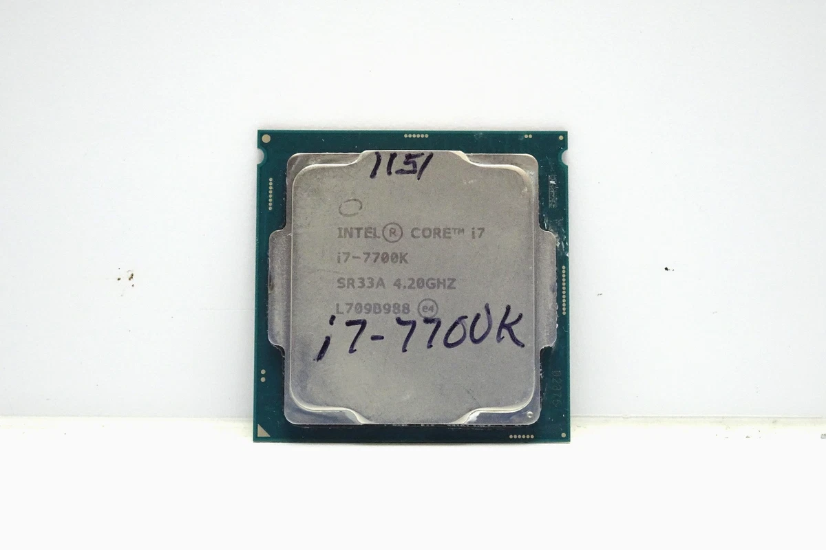 Intel Intel Core i7-7700K Processor Model Computer Processors LGA