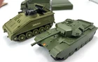 Vtg Dinky Supertoys 651 Centurian Tank & The Striker Tank Lot of 2 Pieces