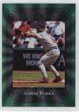 2025 Panini Donruss Elite Series Green Lazer Albert Pujols #12 5f0