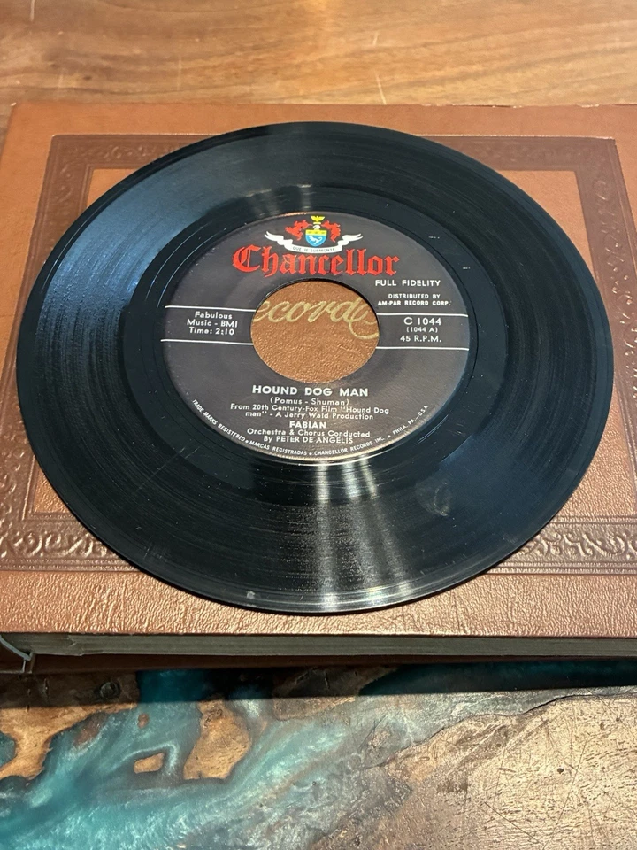 Fabian - This Friendly World / Hound Dog Man 45rpm 7" Rock - Image 2 of 2