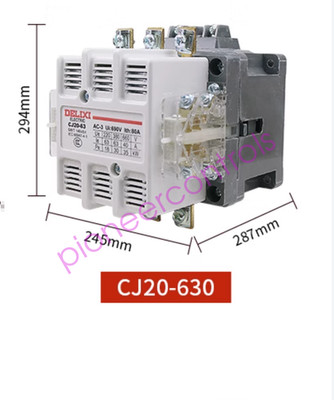 1 pcs New DELIXI CJ20 series AC contactor  CJ20-630A free shipping