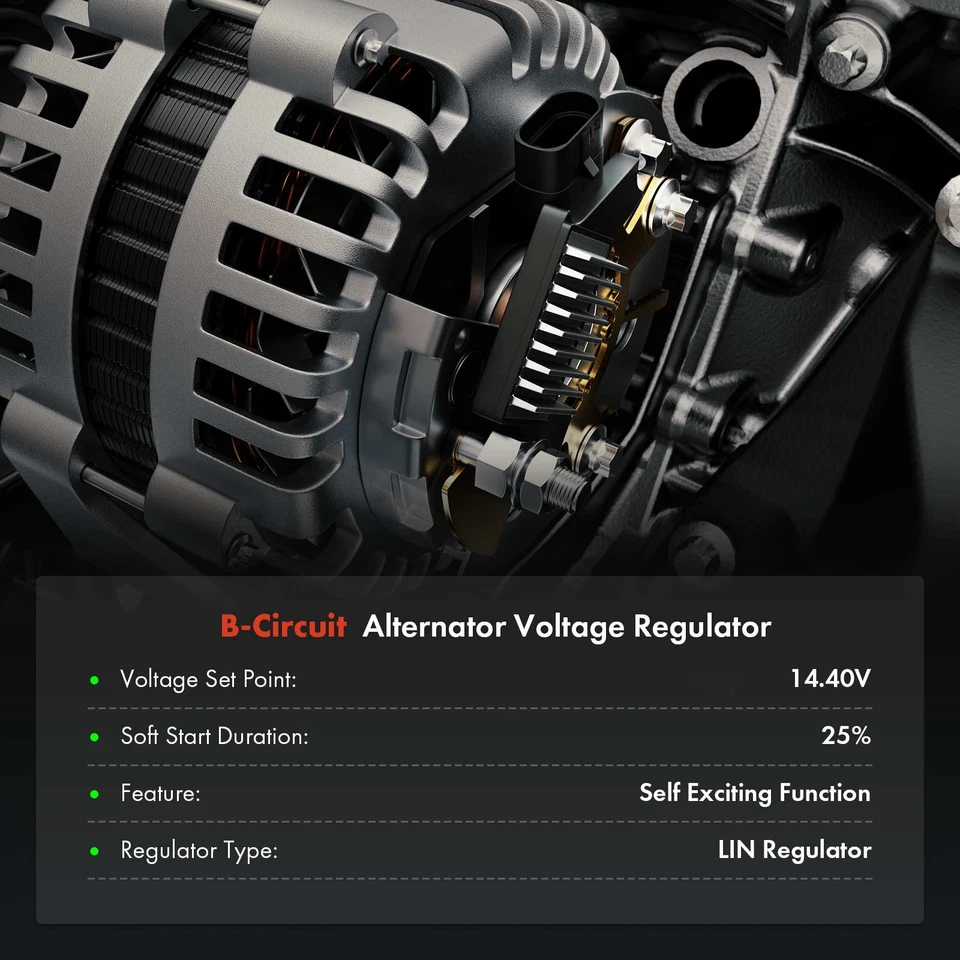 Soporte de cepillo de cojinete regulador de voltaje del alternador para Honda Civic CR-V LIN 14,4 V Foto 2 de 4