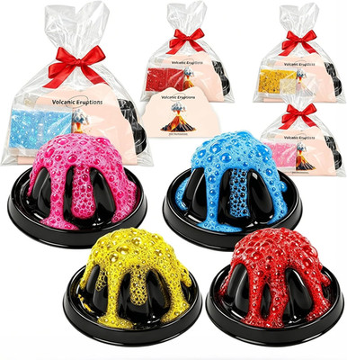 24Pcs Volcano Eruption Science Kit STEM Science Experiments Bulk Party Favors Cl