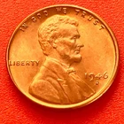 1946-D Lincoln Wheat Cent Penny GEM RED BU From an Original Bank Roll