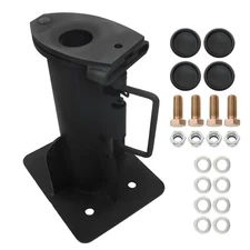 LABLT Wheel Camper RV Trailer Adapter Hitch 15" Fifth (5th) to Gooseneck Ball