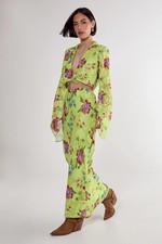 Nastygal Lime Maxi Skirt Womens Going Out Skirts