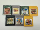 Lot Of 7 Nintendo Gameboy/Gameboy Color/Tested/Work Mario/Zelda/Dragon Warrior