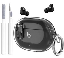 Beats Studio Buds/Studio Buds Plus Case Cover Clear 2021/2023 Men Black