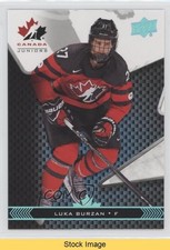 2018 Upper Deck Team Canada Juniors Blue Luka Burzan #49 READ d4e